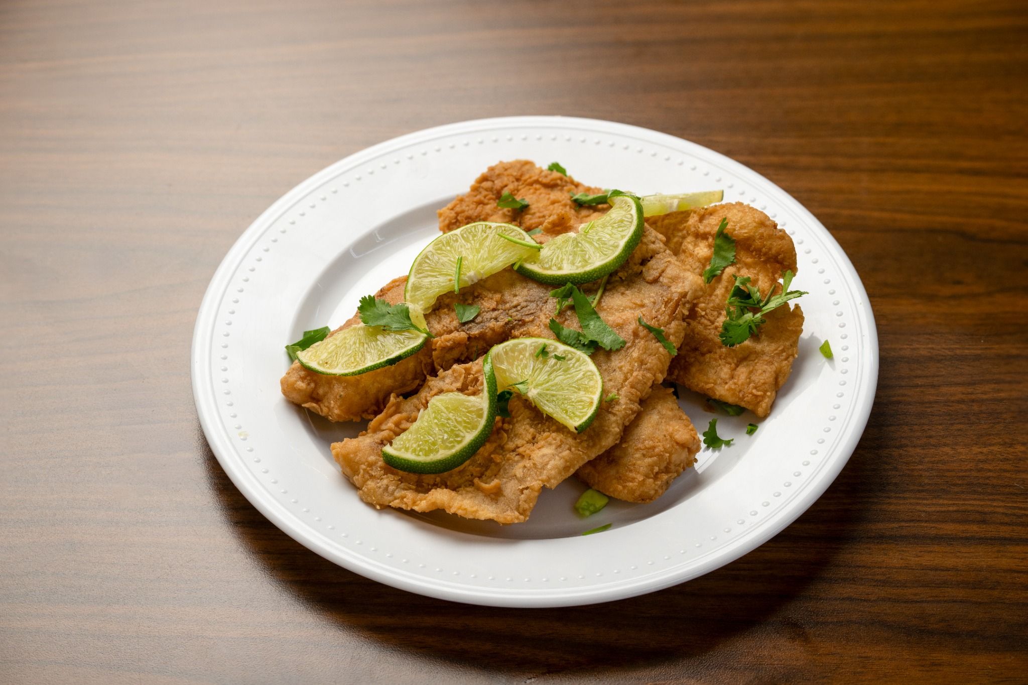 Beautifully presented catering plates