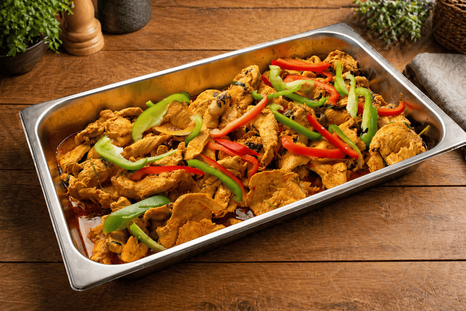 Freshly grilled meats and Latin dishes prepared daily at Plaza Tropical